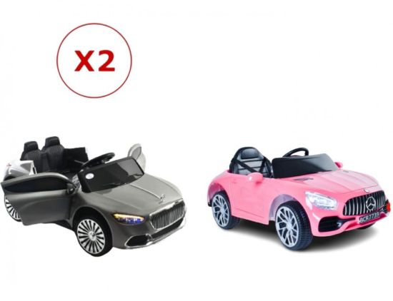 صورة سيارتين  أطفال